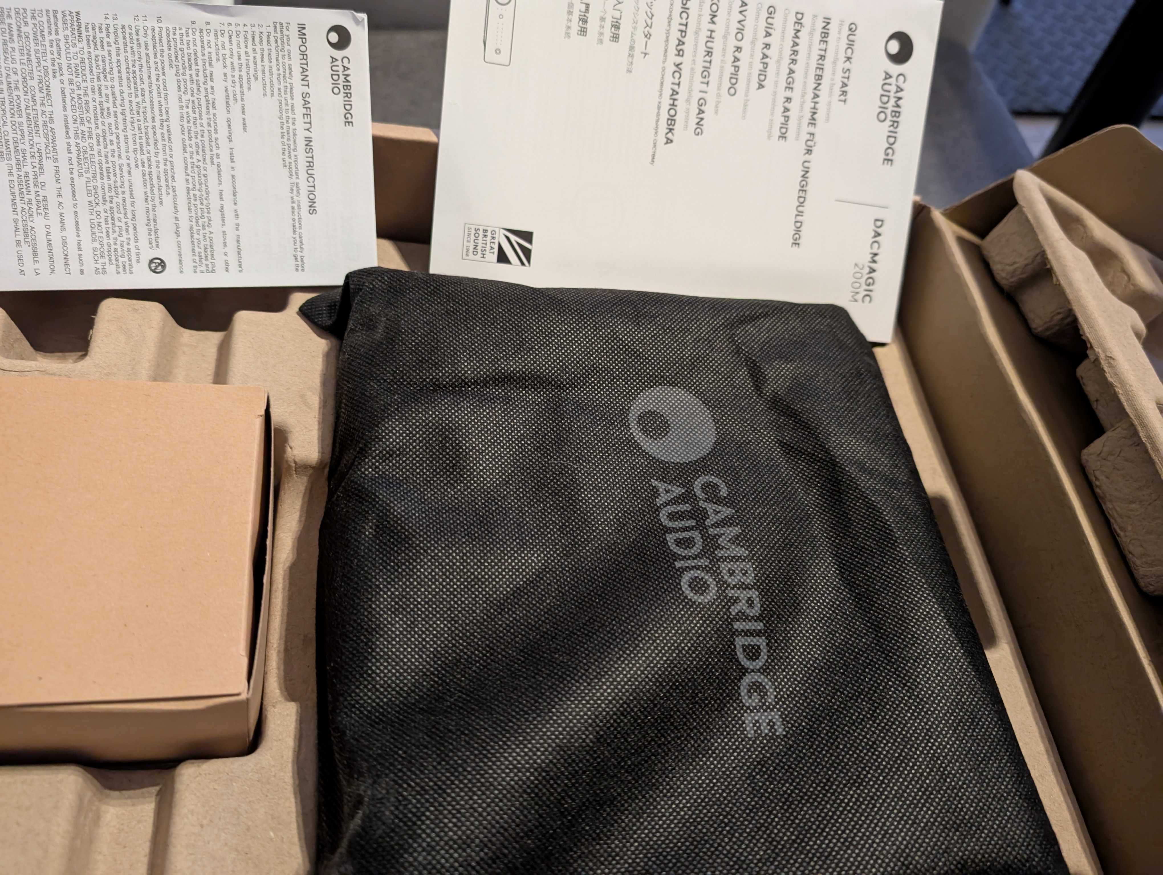Prawie nowy konwerter dac Cambridge dacmagic 200m bluetooth mqa