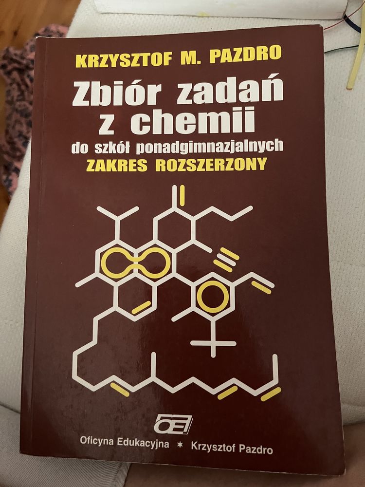 Zbiór zadań z chemii zakres rozszerzony pazdro