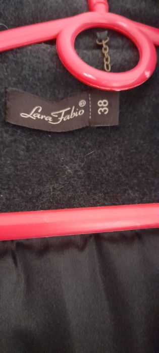 Lara fabio płaszcz zimowy wełna rozm.38