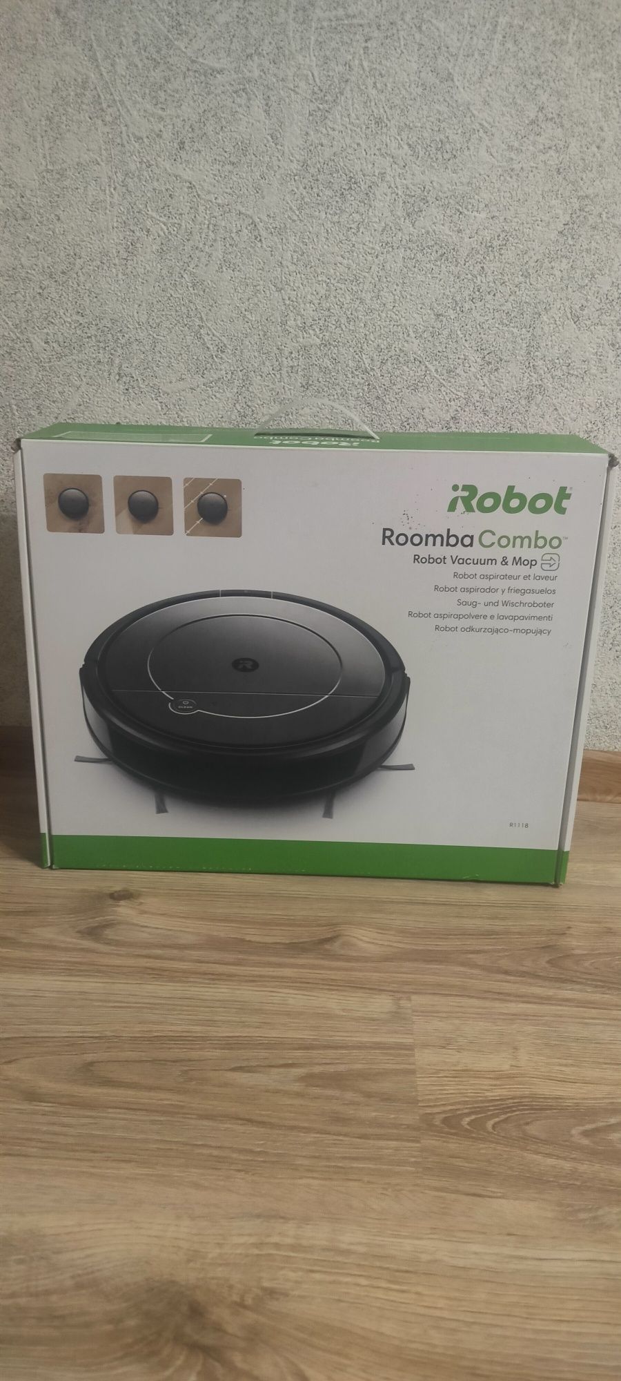 Robot sprzątający mopujący iRobot Roomba Combo 2w1