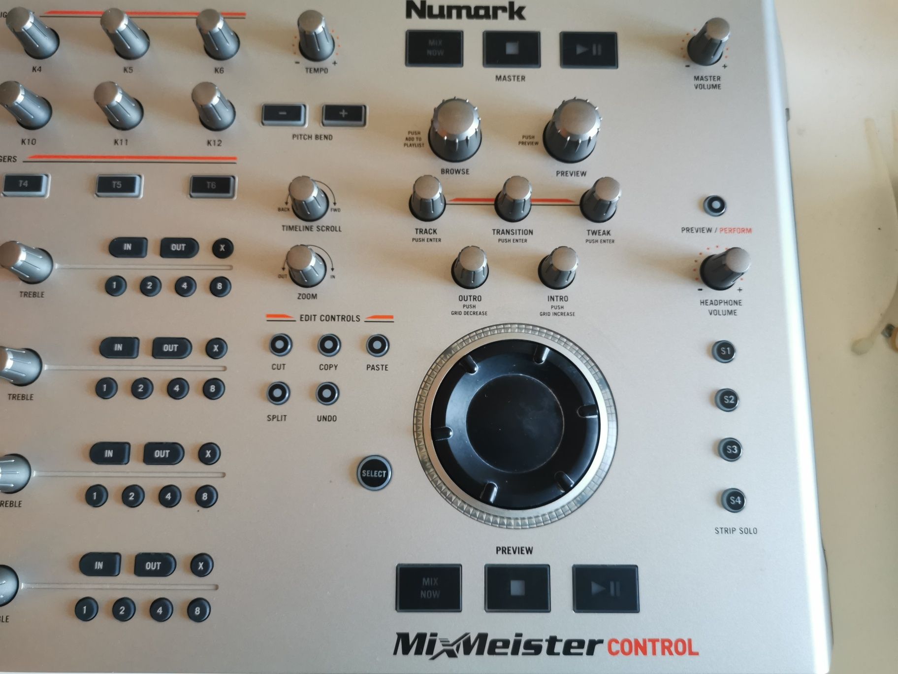 Controlador Numark para MixMeister