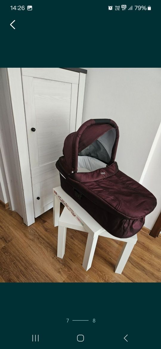 Wozek z gondolą spacerówka 2 w 1 britax b motion plus