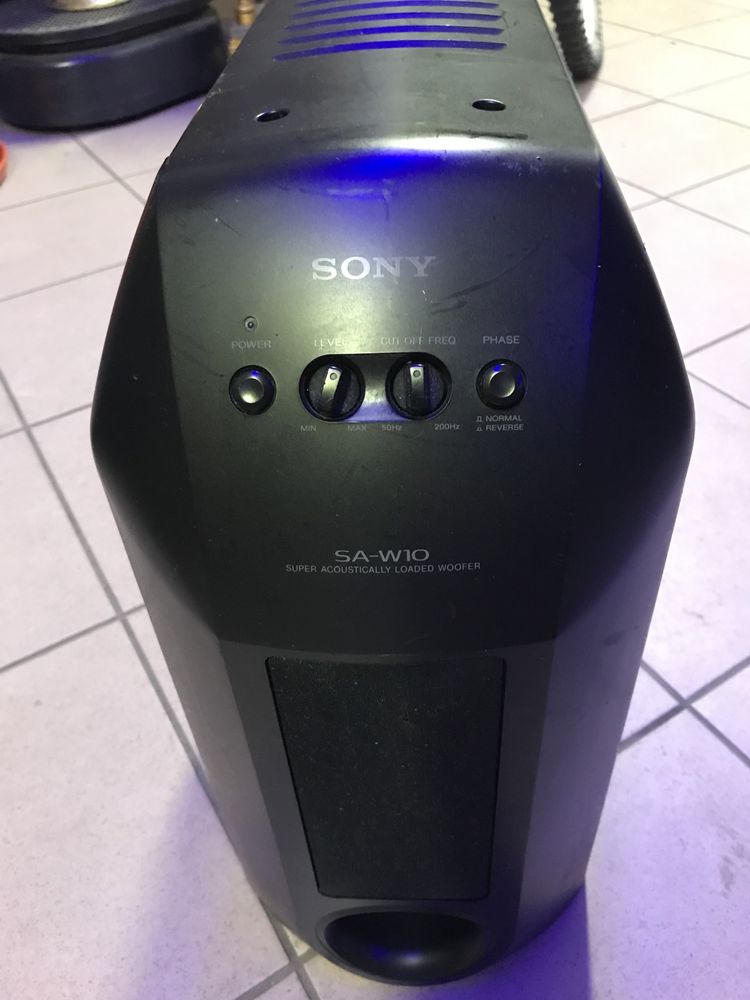 Subwoofer sony sa w10