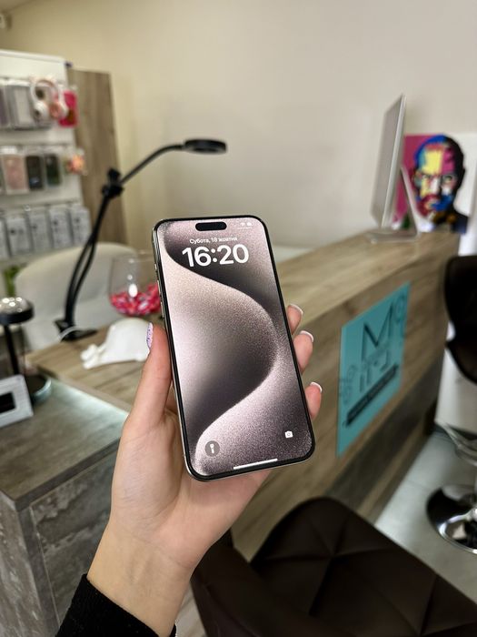 Iphone 15 Pro Max 256 Gb Фіз Сім Natural Розстрочка Обмін Магазин
