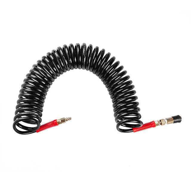 Шланг до компресора 8х12мм 10м спіральний, шарнірний INTERTOOL PT-1796