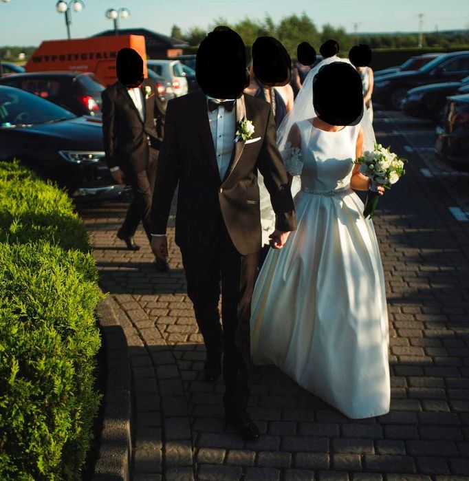 Suknia ślubna Madonna satyna