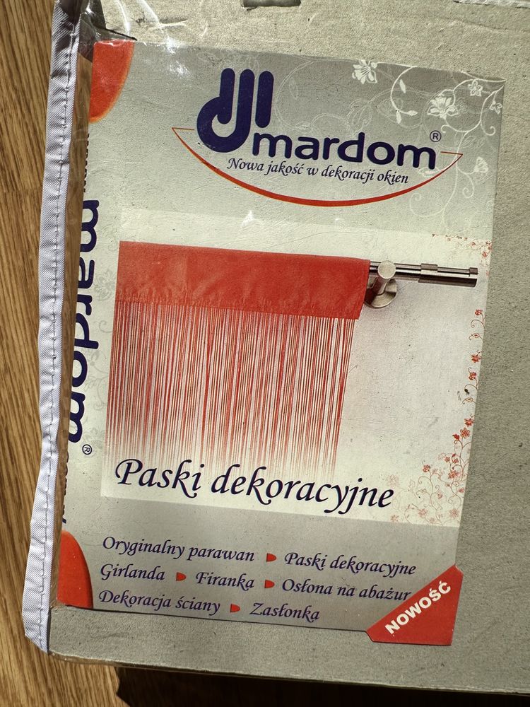 Makarony spaghetti firany zasłony czarne 2 szt.