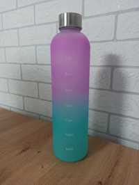 Nowa butelka z miarką pojemność 1 litr