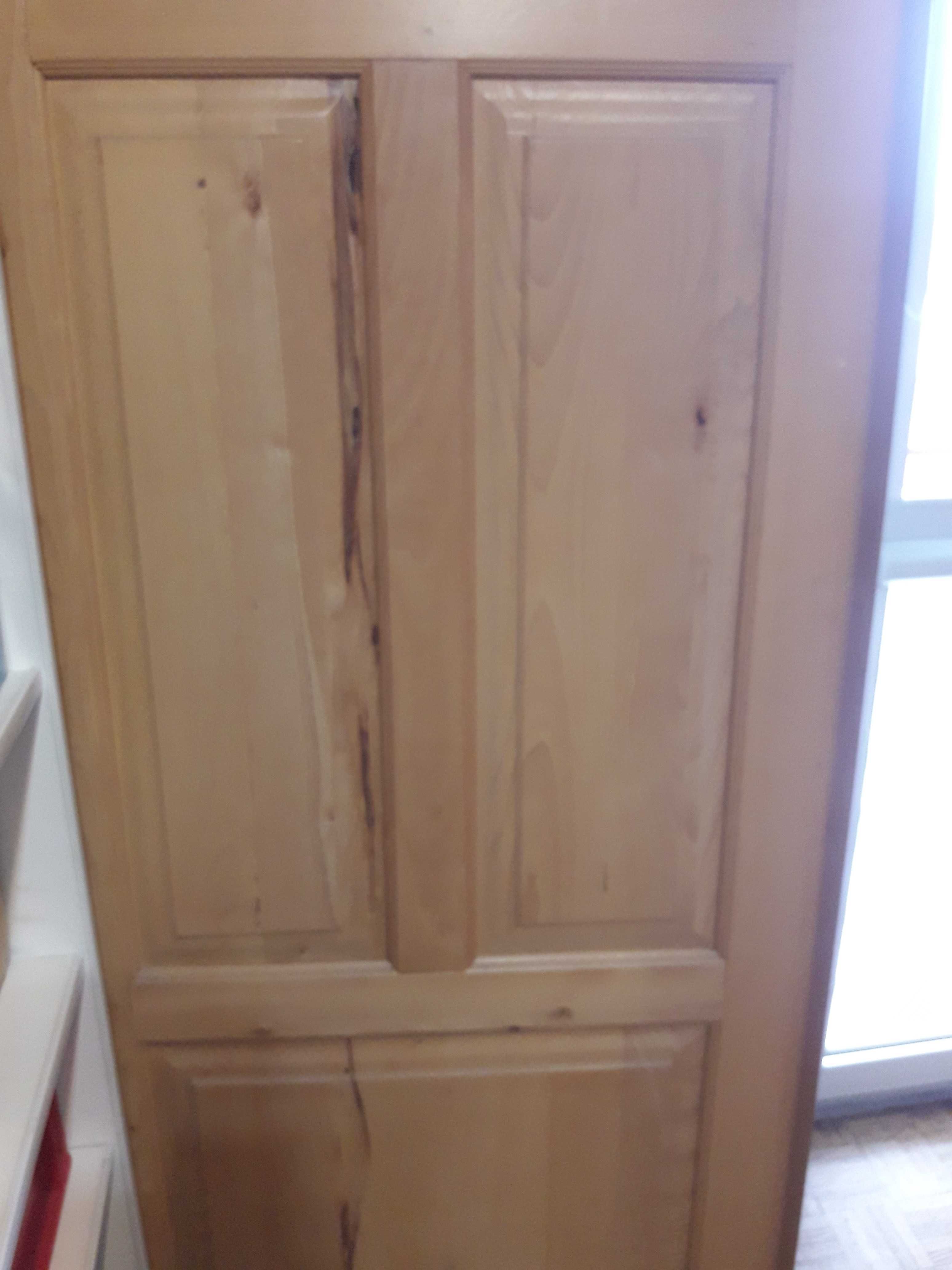 Drzwi przesuwne wewnętrzne drewniane 84/204 cm