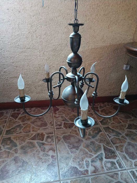 Vários candeeiros vintage