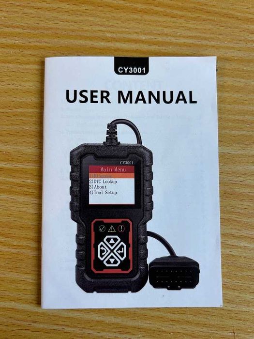 Професійний сканер OBD2 CY3001