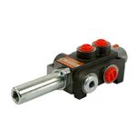 Rozdzielacz hydrauliczny 1 sekcyjny 40L suwak na sprężynie + KIT