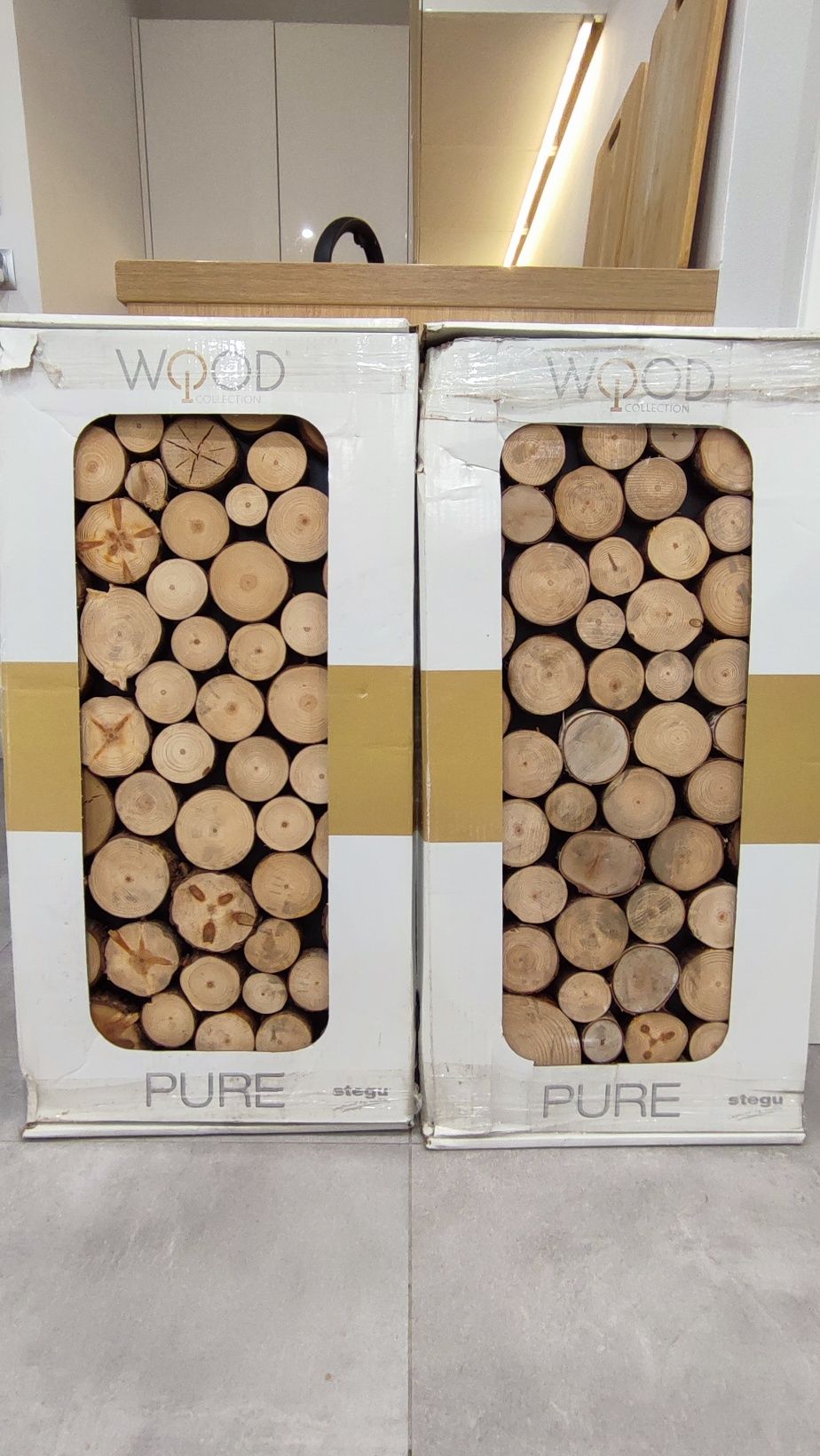 Nowe panele drewniane Stegu Pure Wood 4 szt