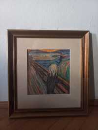Obraz ''Wariacje na temat Muncha'' Aleksander Kulisiewicz