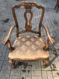 Krzesło fotel zabytkowy stare