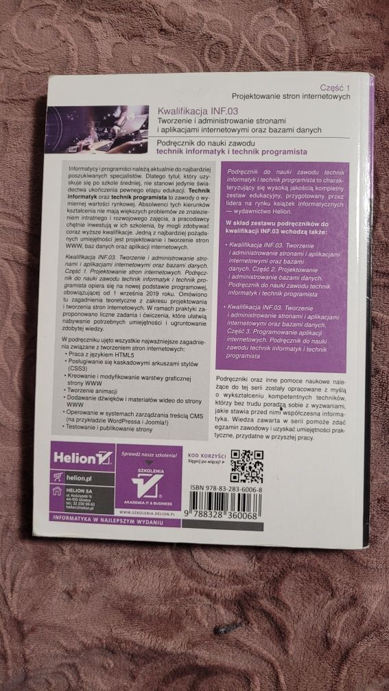 Projektowanie stron internetowych. Tworzenie i administrowanie stronam