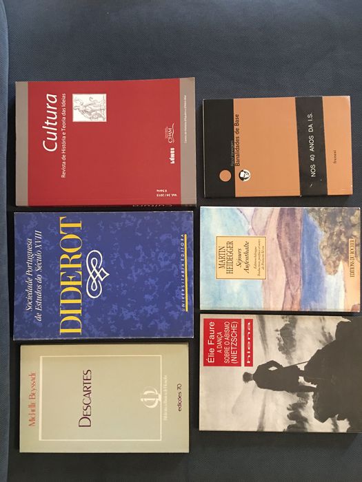 Descartes/ Diderot / Nietzsche/ Heidegger/ Raoul Vaneigem