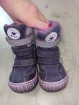 Buty zimowe Lasocki Kids r. 23 dla dziewczynki fioletowe
