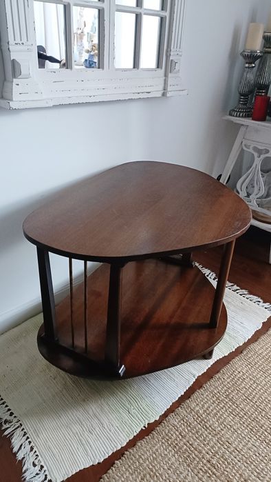 Stolik drewniany pomocnik