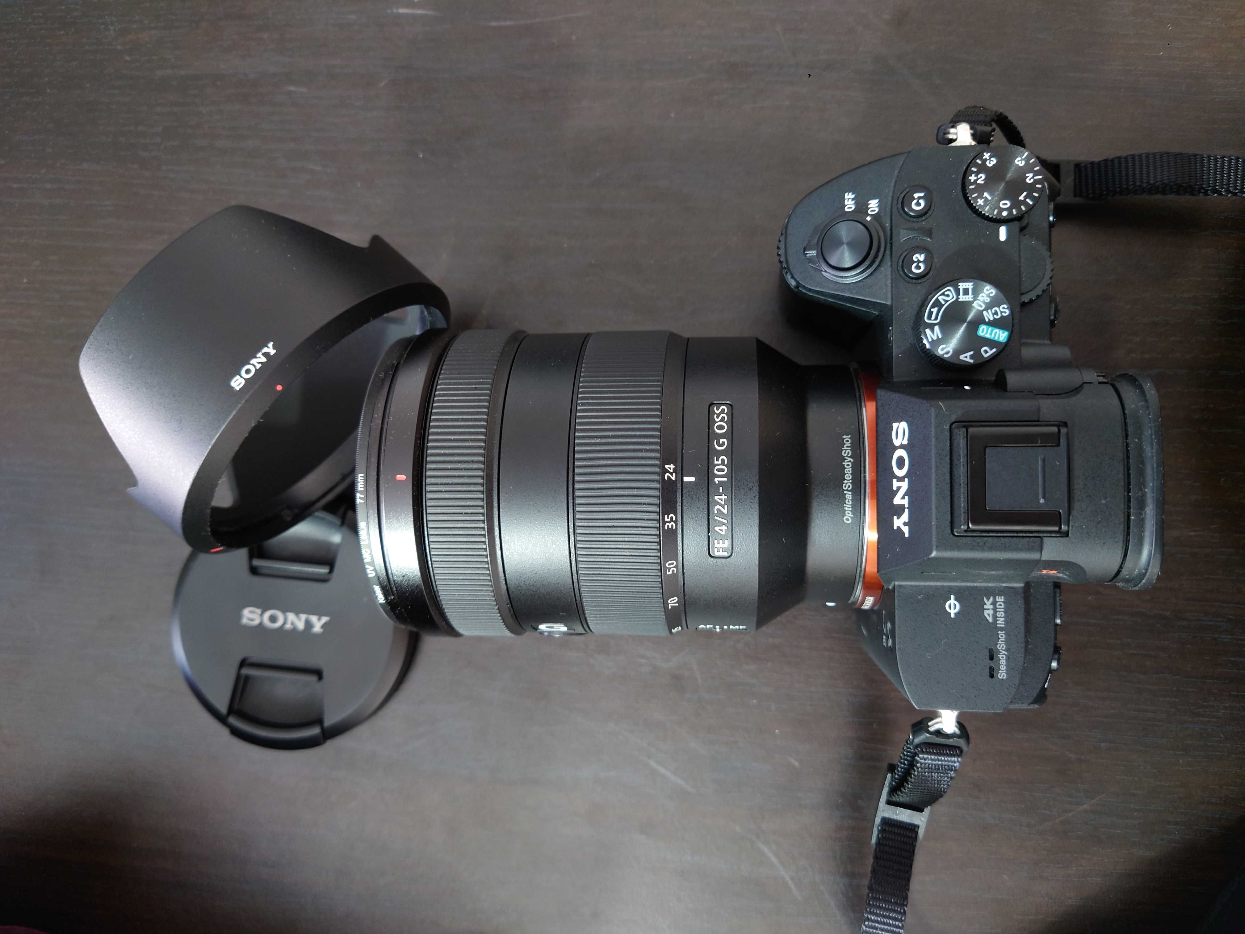 Sony A7 III + Lente 24-105 F4 G OSS