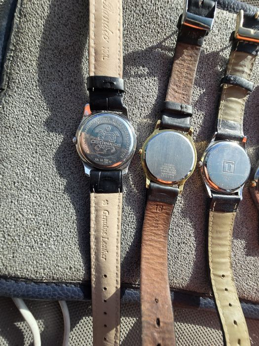 4 годиника  Tissot .. SeIko .Certina DS 100m сапфір