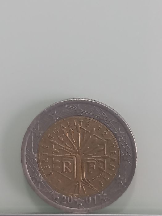 Moeda 2 euros - França 2001
