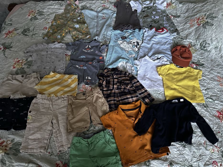 Літній одяг на 3-9 місяців