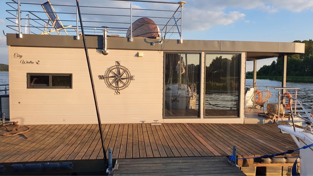 DOMEK NA WODZIE - Hausboot - Charzykowy -Charzy  -Charzykowo - Wynajem