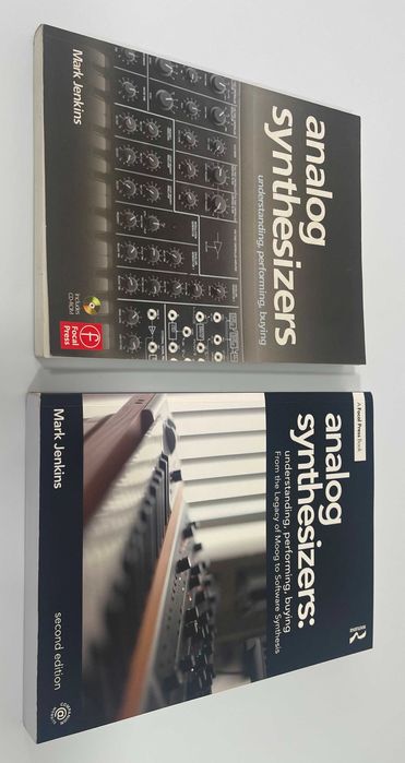 Livros diversos sobre sintetizadores