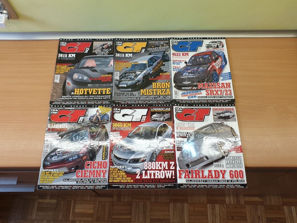 GT TUNING (zestaw 36 sztuk) - czasopismo / magazyn / miesięcznik
