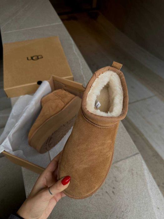 Угги/Угг/Уггі/Уги/Угі/UGG Australia Ultra Mini Platform Chestnut