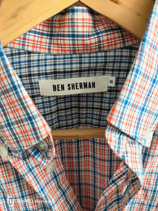 Nowa męska koszula Ben Sherman Slim Fit XS