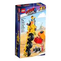 LEGO 70823 - Lego Movie 2 - Trójkołowiec Emmeta - stan BDB - komplet