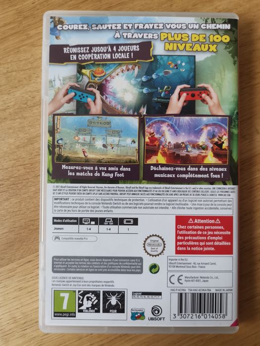 Rayman Legends na Nintendo Switch