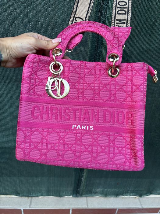 Torebka damska rôżowa Dior Christian