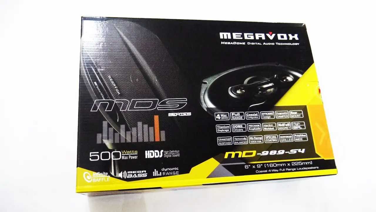 Динамики Megavox MD 989 S4 (Овали)