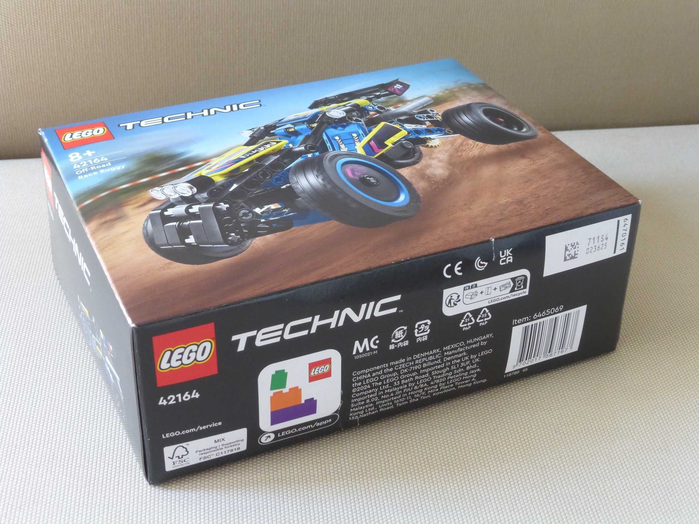 Lego Technic 42164 - Wyścigowy łazik terenowy / Off-Road Race Buggy