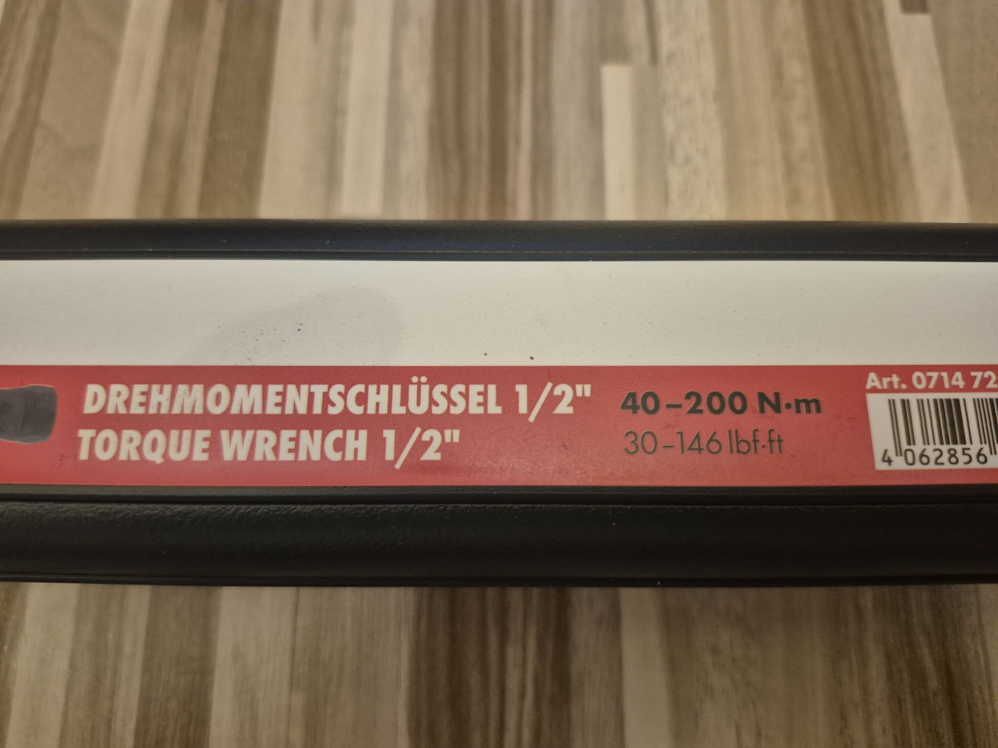 Klucz dynamometryczny 40-200Nm nowy WURTH