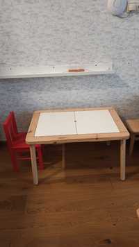 Ikea FLISAT дитячий стіл, стільці.