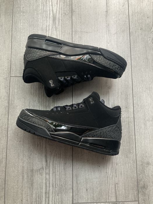 Jordan 3 black &