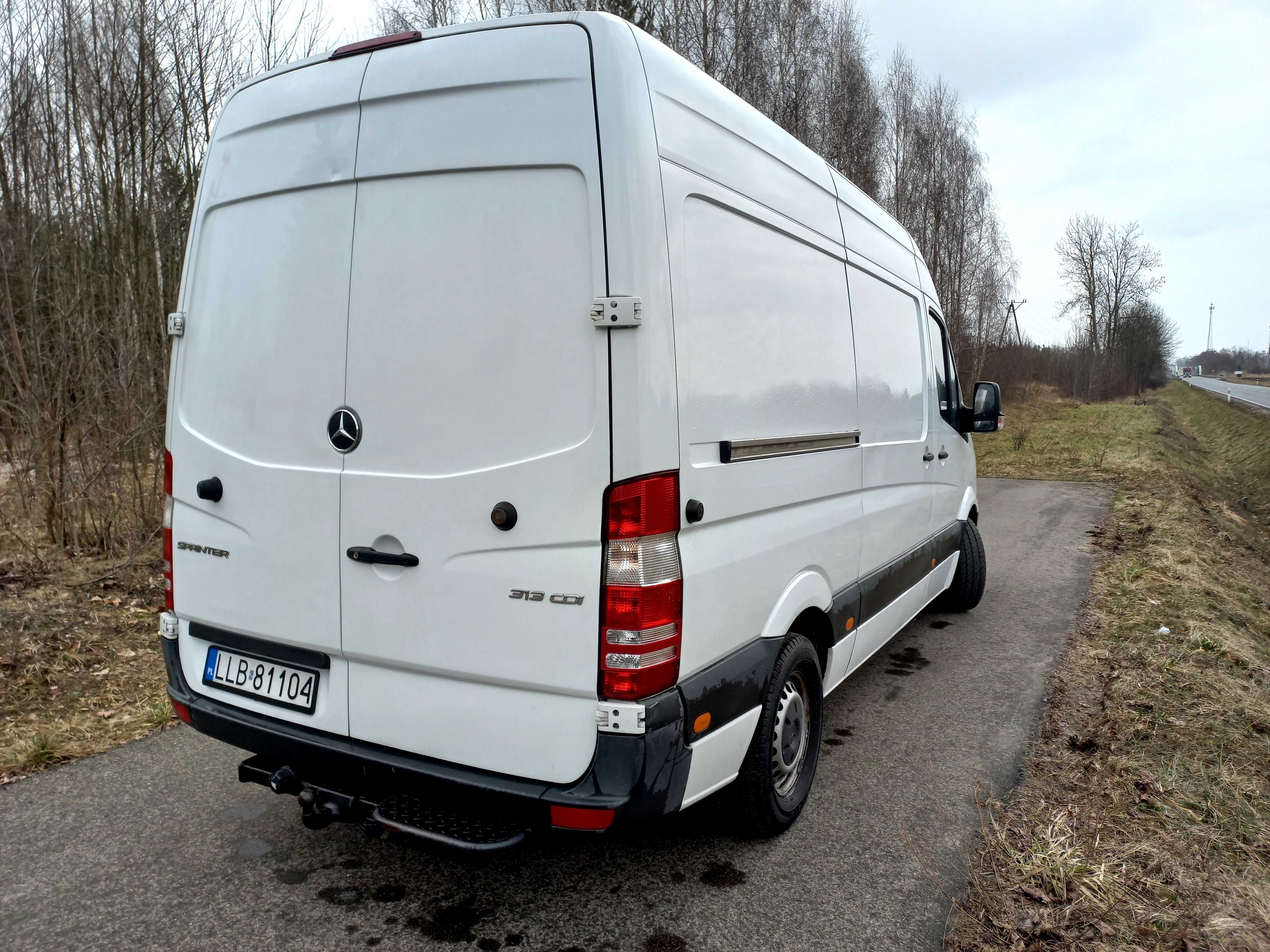 Mercedes Sprinter 313CDI 2016R Lift  Średniak L2H2  Bardzo dobry Stan