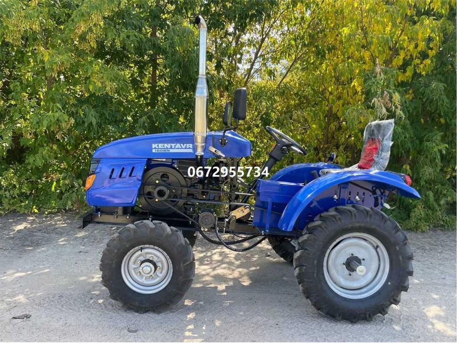 Мототрактор KENTAVR 160 ВN Фреза + Плуг Кентавр рама посилена доставка