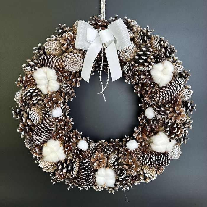 ВЕЛИКИЙ ВИБІР! Зимовий Новорічний Різдвяний вінок на двері