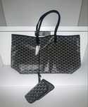 Carteira goyard preta