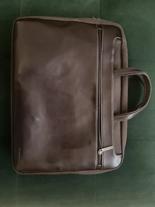 Шкіряна сумка для ноутбука