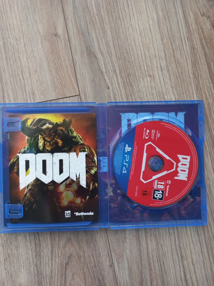 sprzedam Gra doom console ps4-stan bardzo dobry