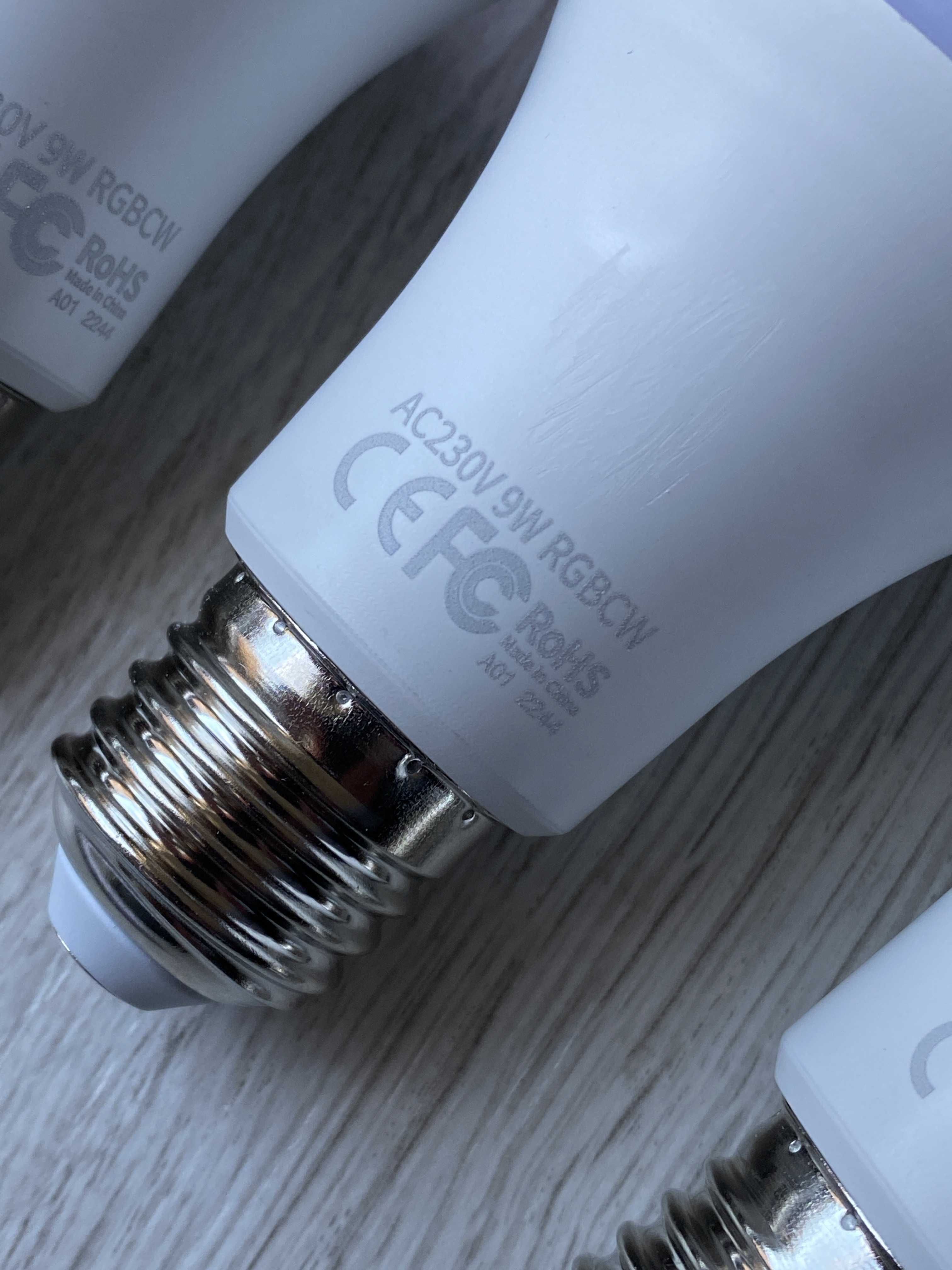 Smart Bulb fitop inteligentne żarówki 4szt. E27 9w wifi