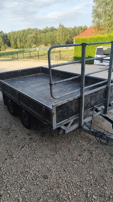 Przyczepka dwuosiowa ,,platforma ,,duza dmc1500