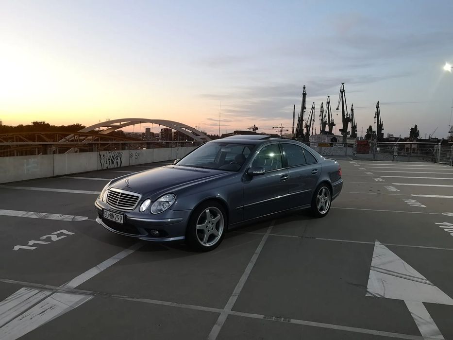 Mercedes-Benz Klasa E Mercedes W211 5.0 V8 306KM Avantgarde LPG