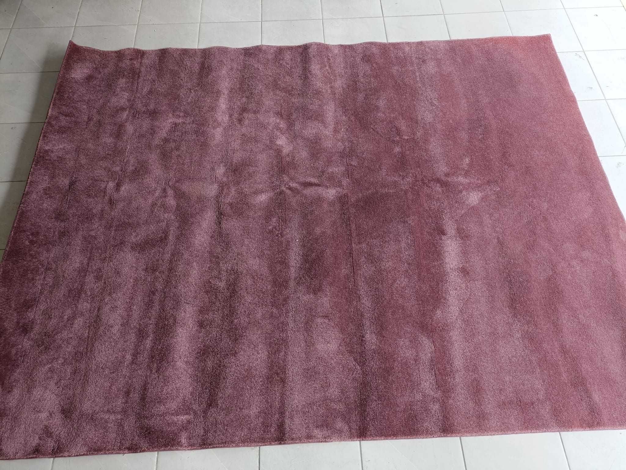 Tapete roxo 1.9x2.5m